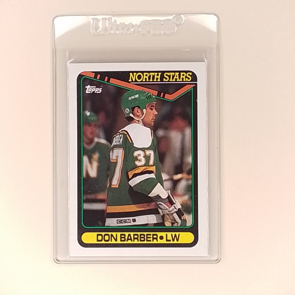 1990-91 Topps - Don Barber #53 (RC) Minnesota North Stars NHL Card