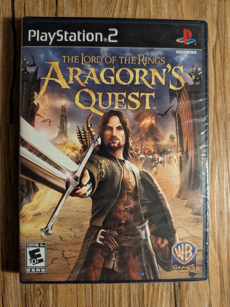 Lord of the Rings: Aragorn's Quest (PlayStation 2 2010) CIB Complete