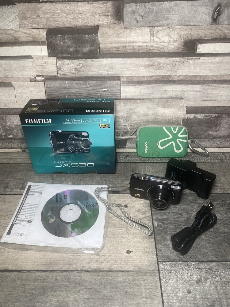 Fujifilm FinePix JX Series JX530 14.0MP Digital Camera - Black