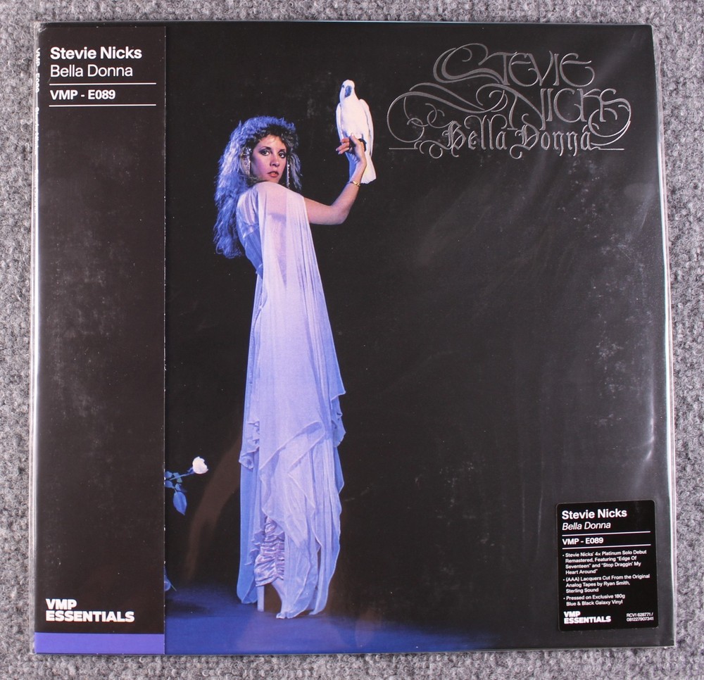 Stevie Nicks ~ Bella Donna ~ VMP LP  ~ Blue & Black Vinyl  ~ SEALED!