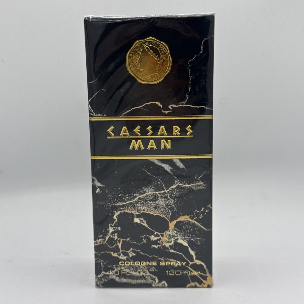 CAESARS MAN COLOGNE SPRAY FOR MEN 4.0 Oz / 120 ml BRAND NEW ITEM IN BOX SEALED!
