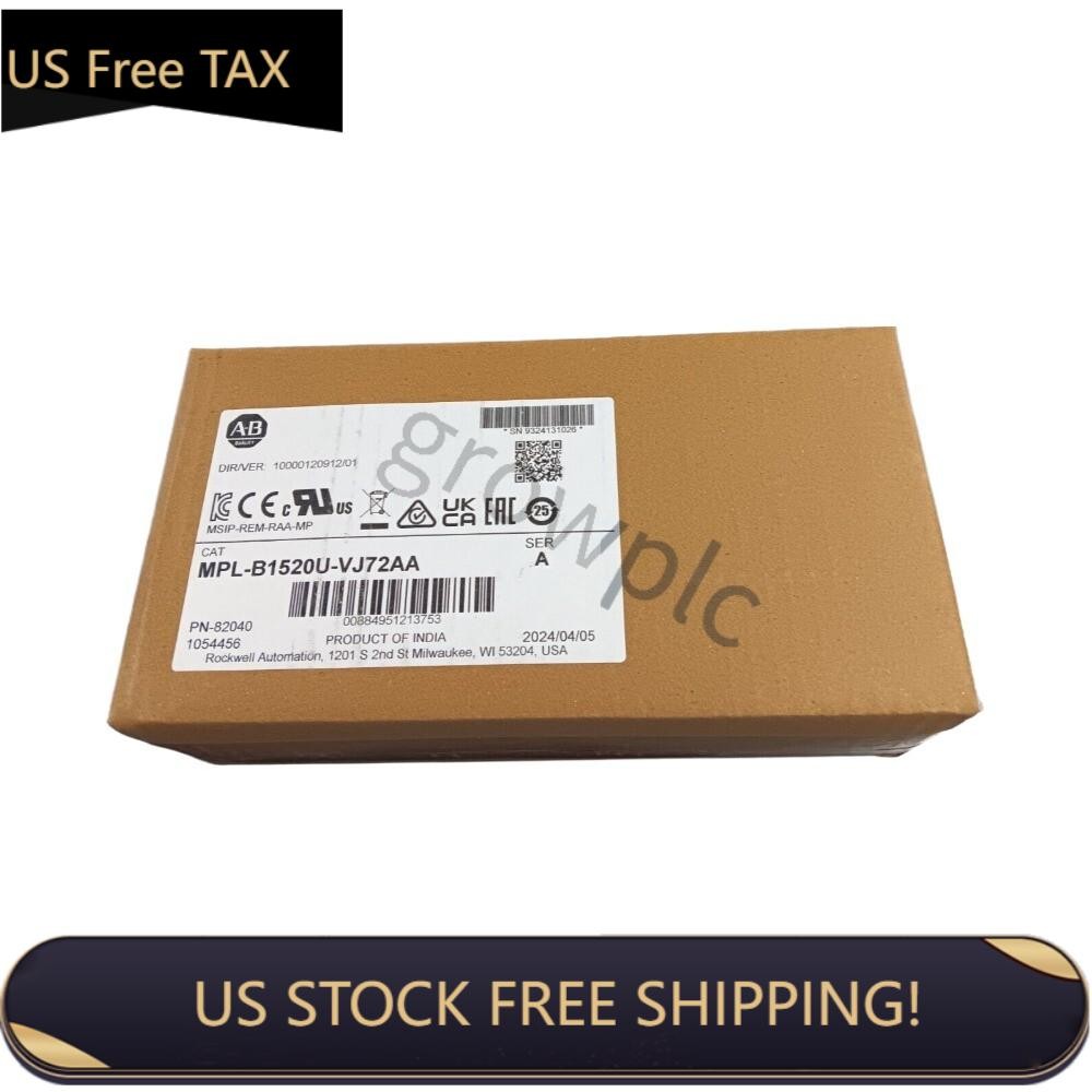 Allen Bradley MPL-B1520U-VJ72AA Servo Motor Selling avoid restock US Free Tax