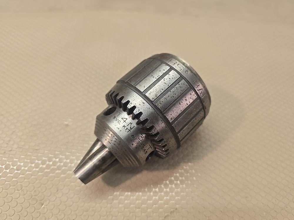 JACOBS 14N BALL BEARING SUPER DRILL CHUCK 0-1/2