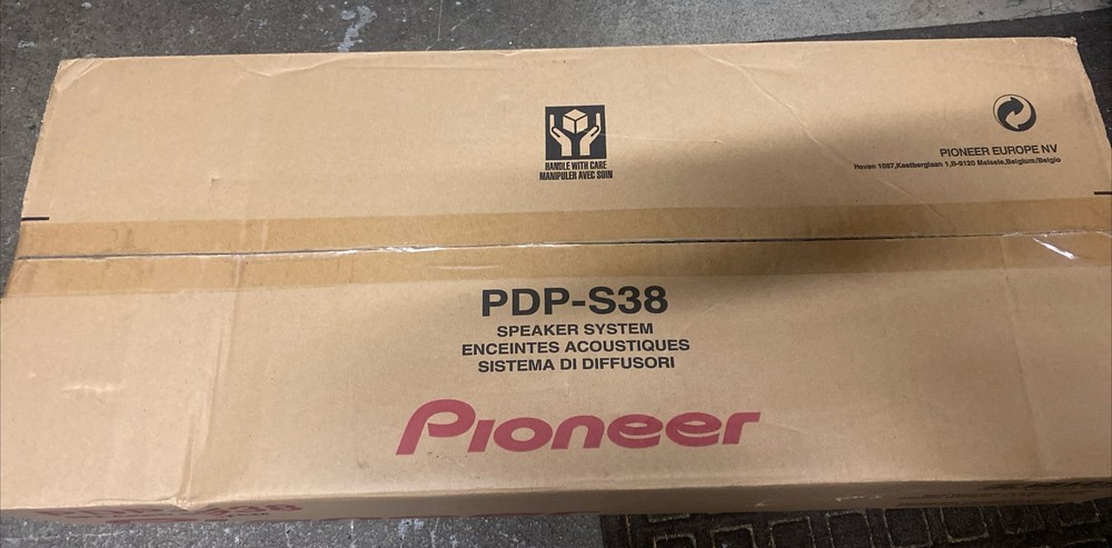 PIONEER PDP-S38 Speaker System New Open Box Brand New   ￼￼￼