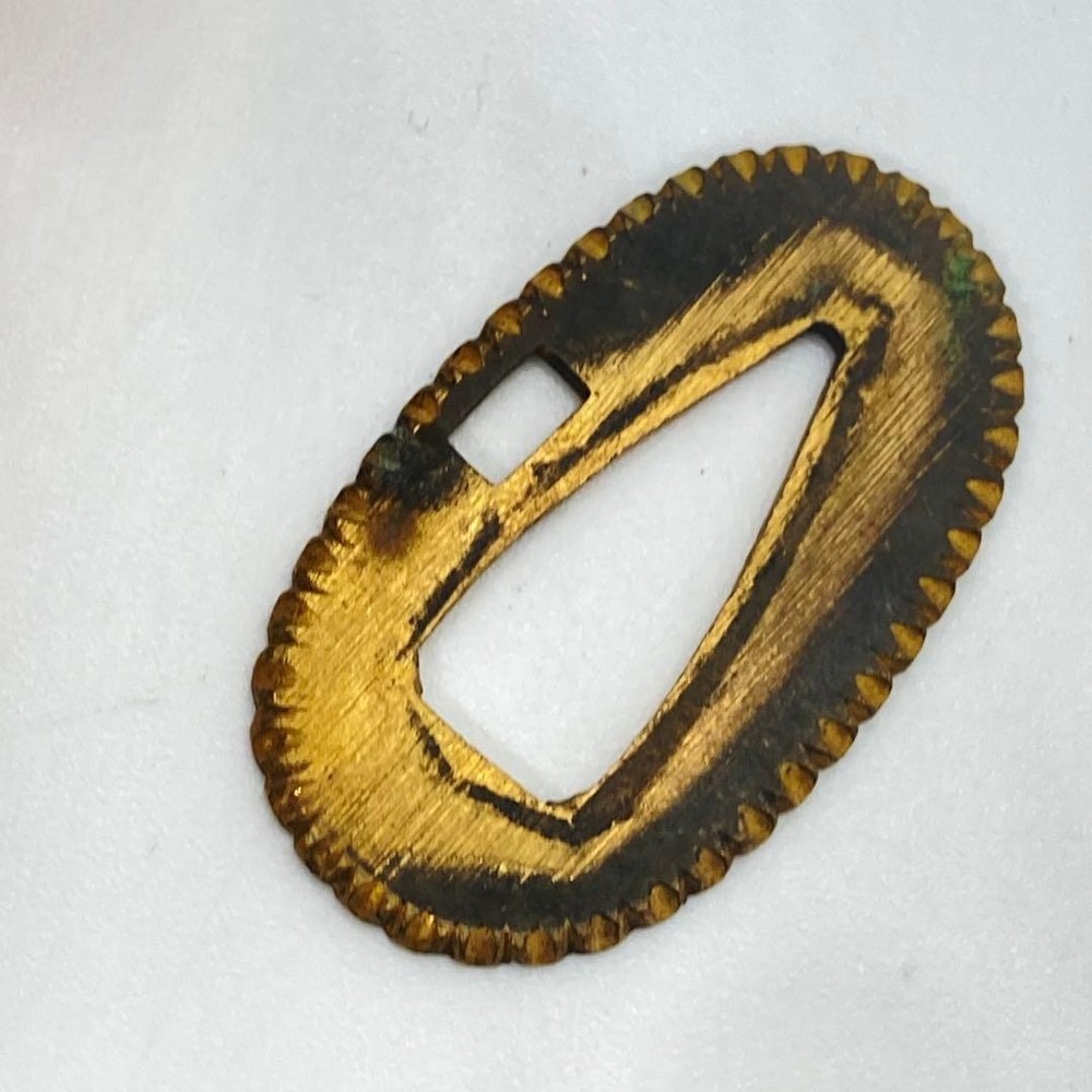 Antique Sword Tsuba Japanese Metalwork Decorative Art 101905