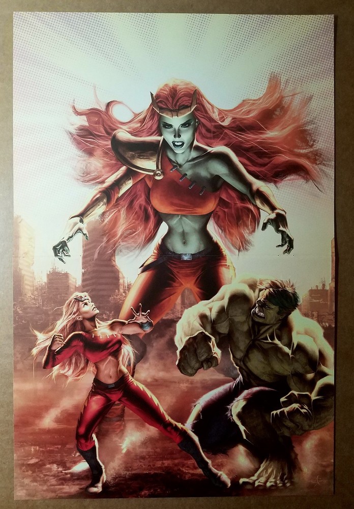 Savage She-Hulk Marvel Comic Poster by Alex Garner Artwork