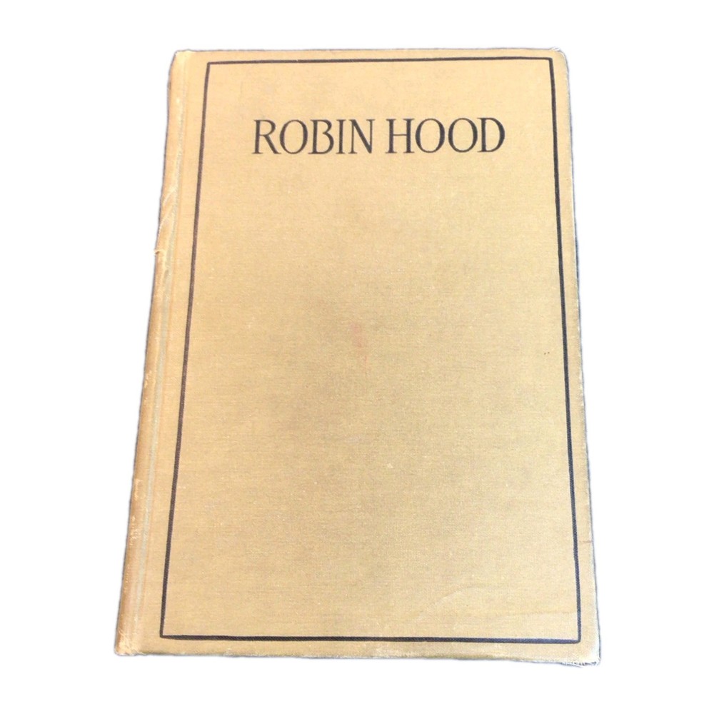 Robin Hood, Saalfield, Vintage Hardcover