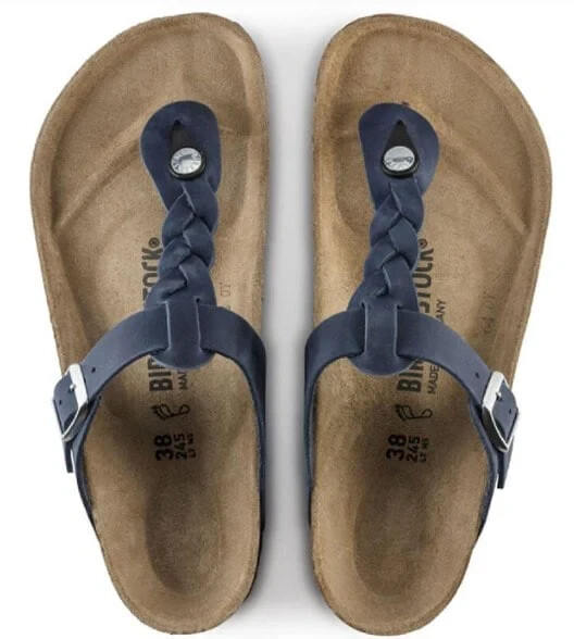 Birkenstock Gizeh Braid Sandals - Women's - Navy EU 36R / 37R / 42R