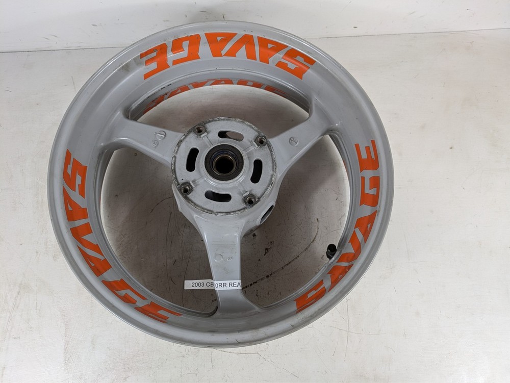 2003 2004 Honda CBR 600 600RR CBR600RR Rear Wheel Rim