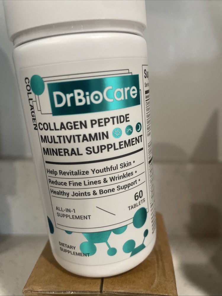DrBioCare Collagen Peptide with Vitamin D3 & Essential Minerals for Skin & Joint Health