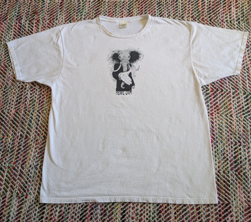 Pearl Jam 2010 World Tour Live In Concert Double Side Tshirt Sz 2XL