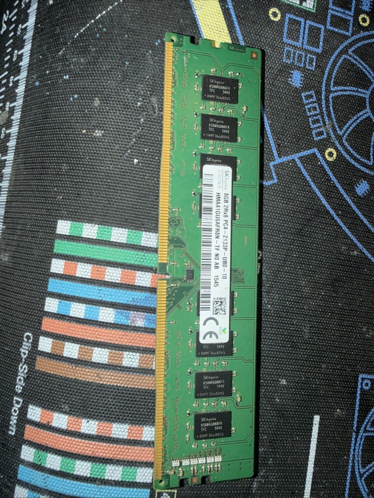 SK Hynix 8GB DDR4 RAM 2133MHz 2Rx8 PC4-2133P-UB0-10 Desktop RAM  - Single Module