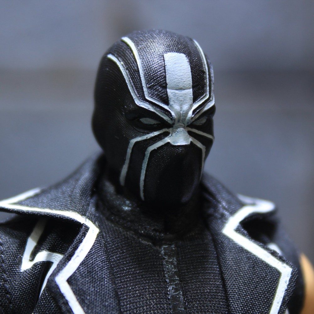 1/12 Custom Marvel Universe Carlos LaMuerto Black Tarantula Head Sculpt