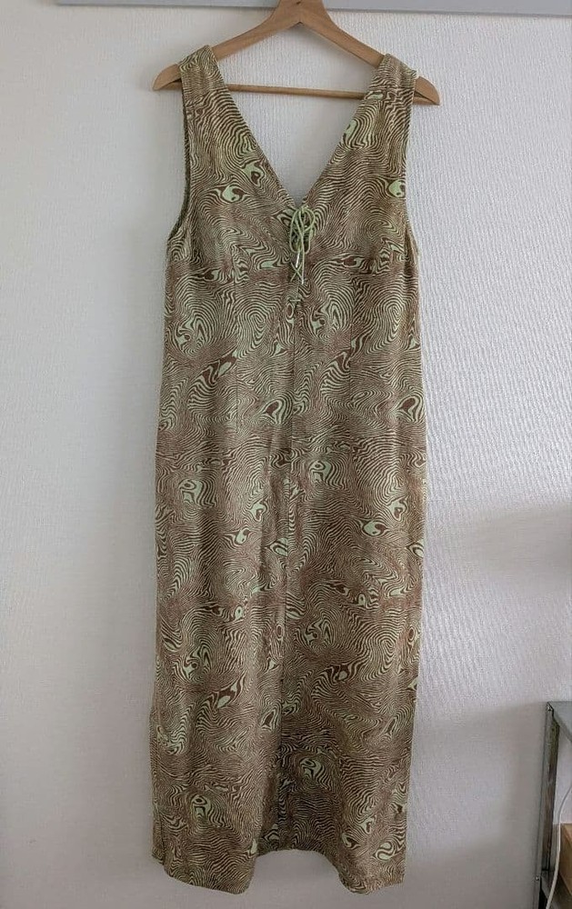 Paloma Wool Linen multicolor Dress Size 42 Good condition