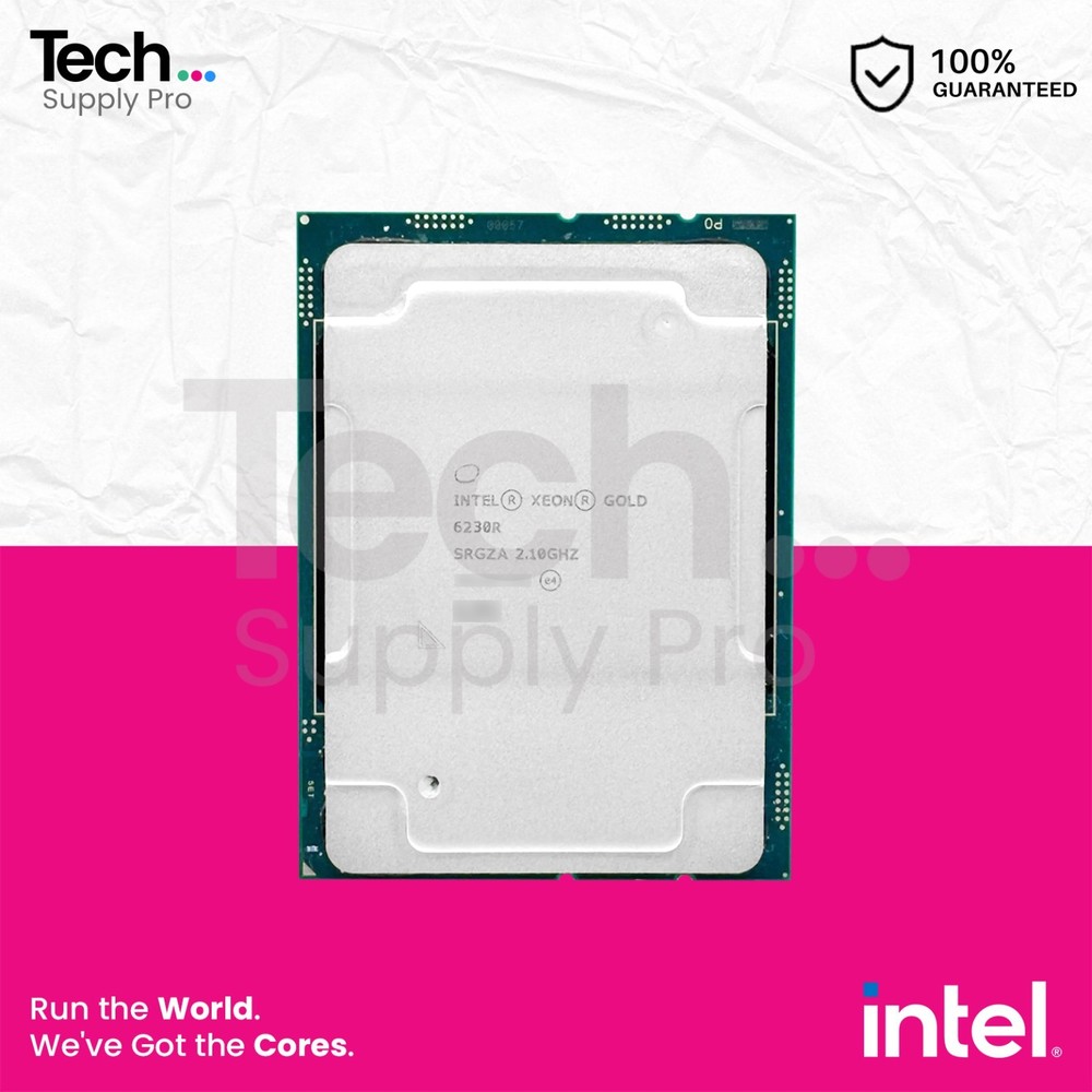 SRGZA Intel Xeon Gold 6230R 26-Core 2.10GHz 35.75MB 150W FCLGA3647 Processor