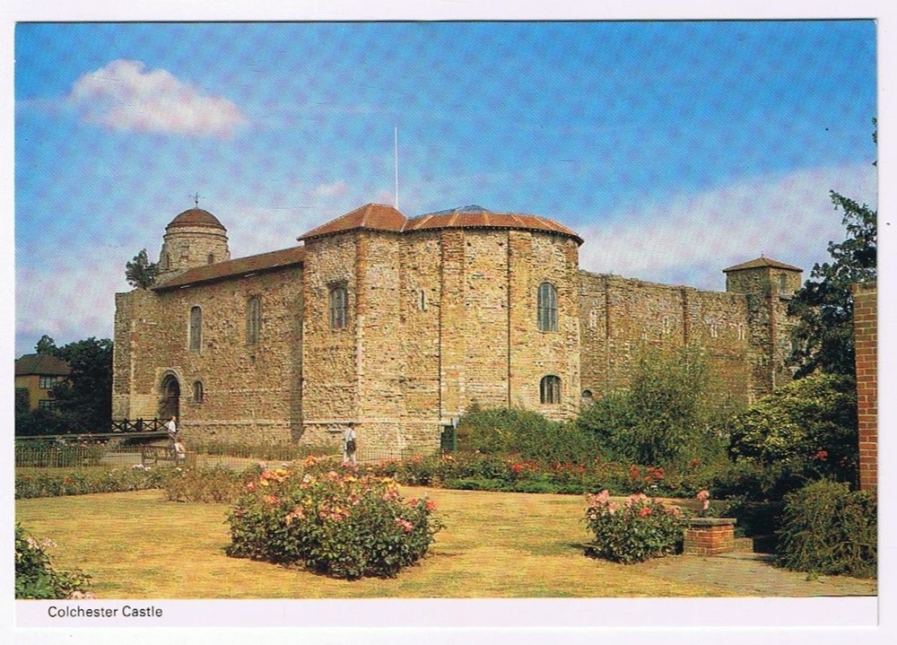 Postcard Colchester Castle Essex England UK