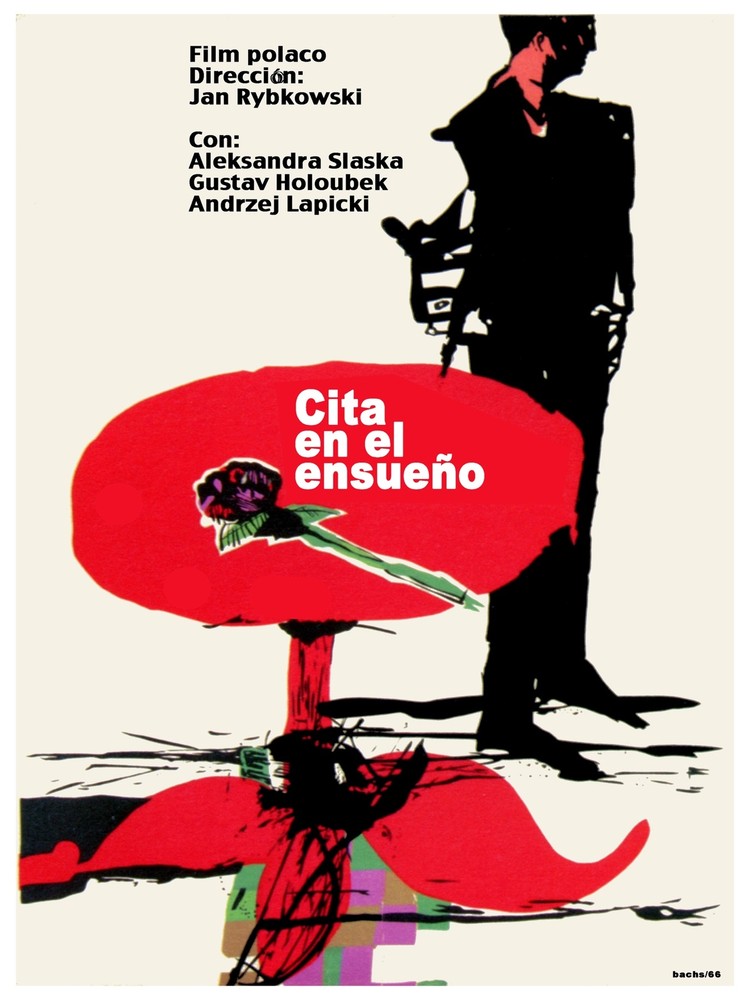 Cita en el ensue��__o polish film Decor Poster.Graphic Art Interior design 3144