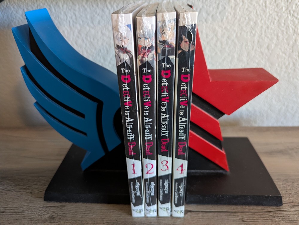 Detective is Already Dead Vol 1-4 English Light Novel Set - New Mugiko Nigozyu