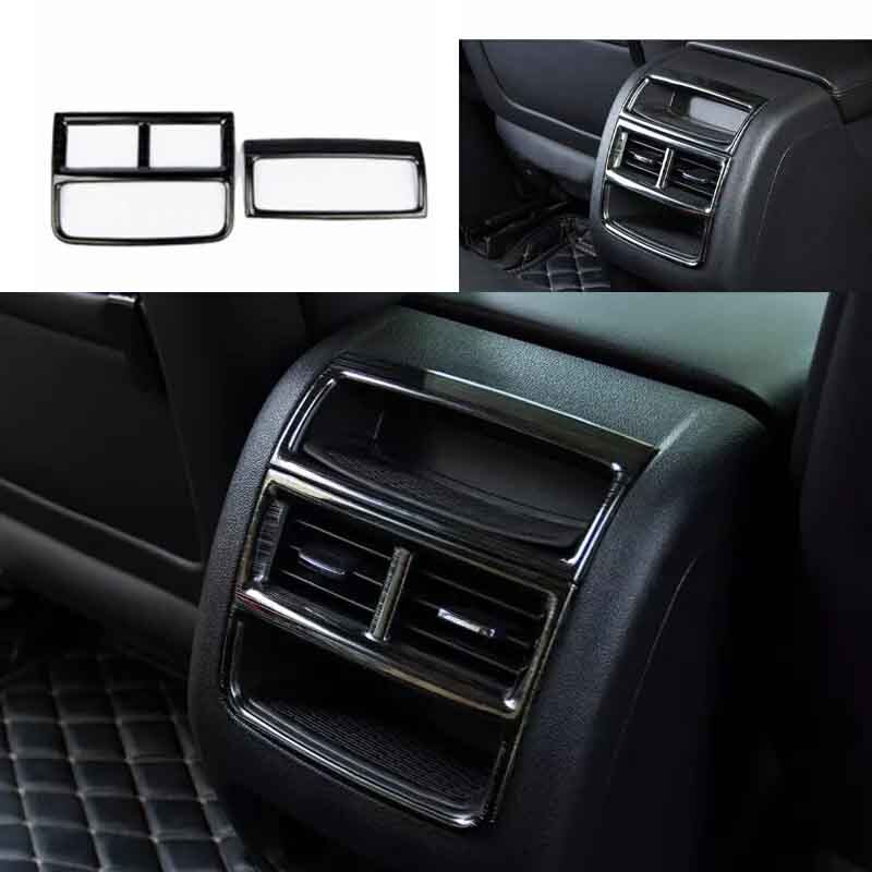 2016-2020 Cadillac XT5 Black Titanium Rear Air Vent Cover Trim