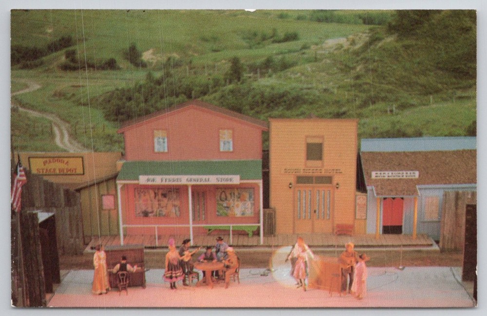 Medora Musical North Dakota Postcard - Rough Riders Hotel & General Store