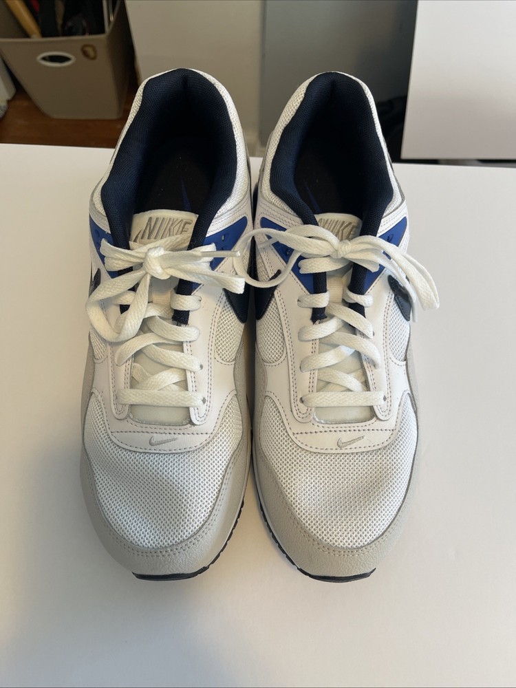 Nike Men’s Air Max Correlate Mens Size 11.5 White/Obsidian/Blue 511416-126