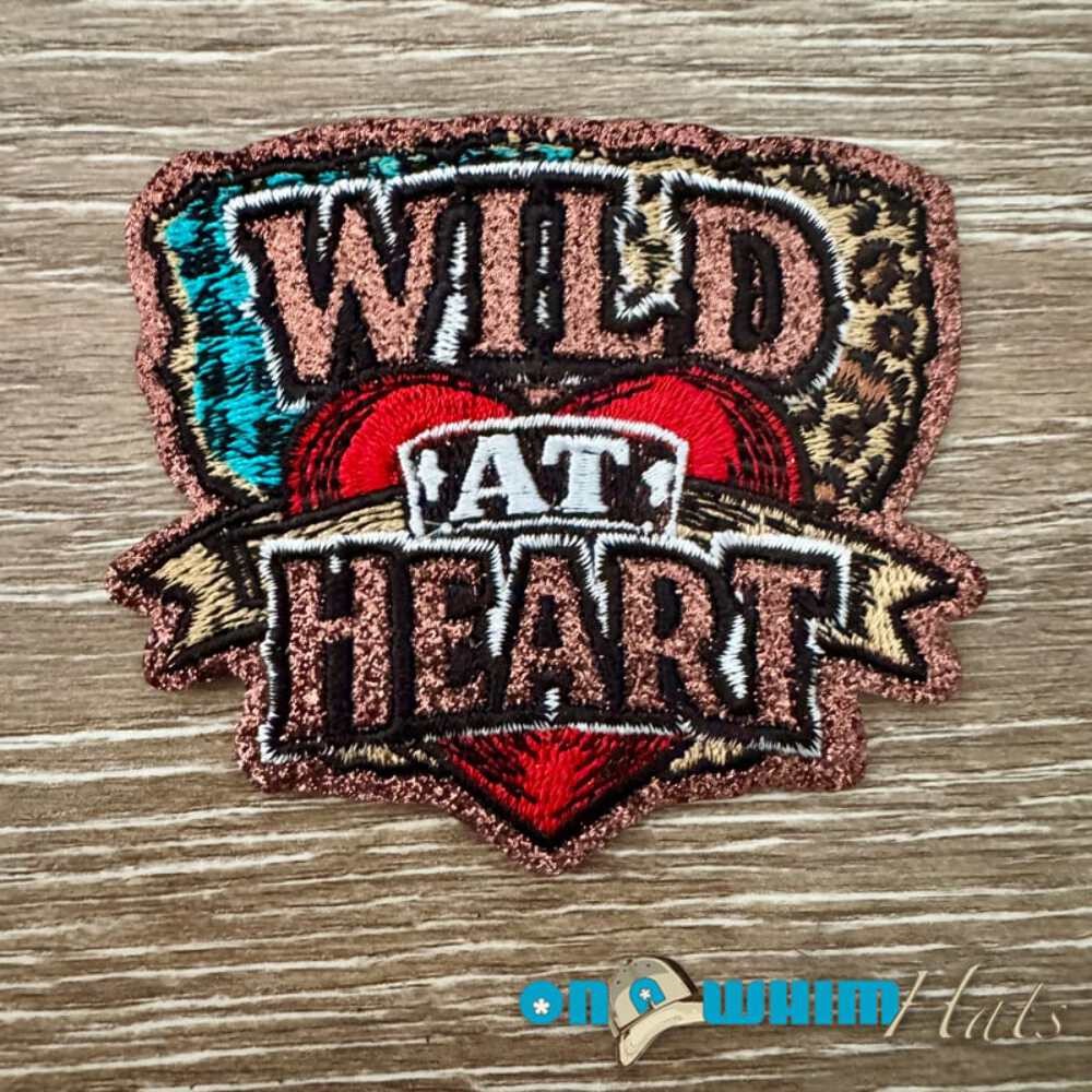 Wild at Heart Iron-On Patch