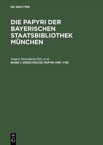 Griechische Papyri (NR. 1-18) (Hardback)