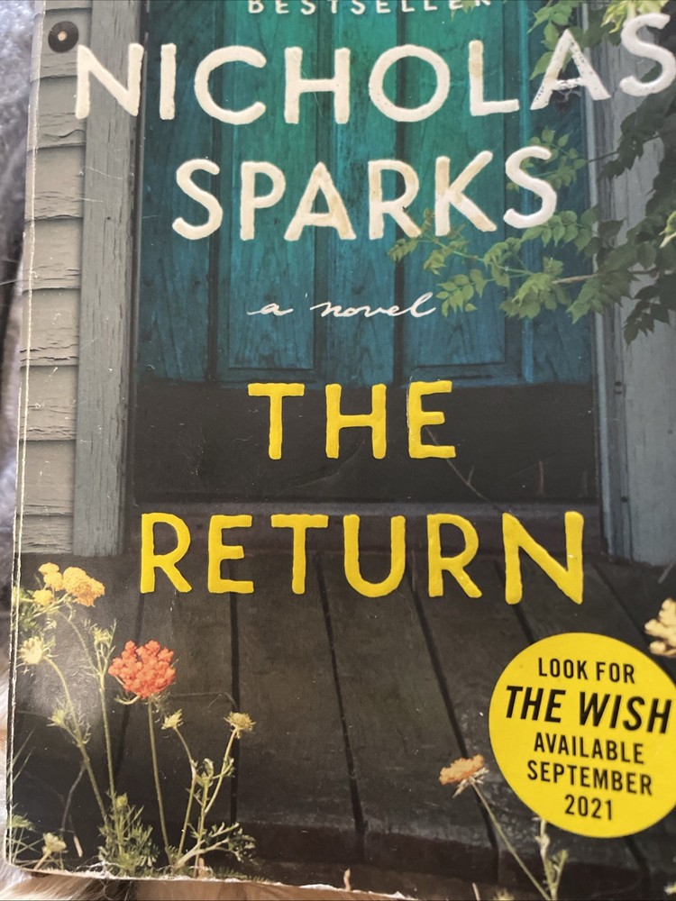 Return by Nicholas Sparks (2021, Trade Paperback)