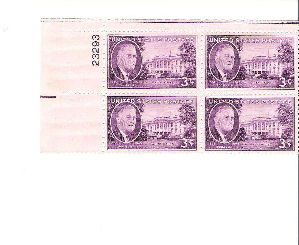 Scott #932 US Roosevelt Mint Never Hinged OG Single Stamp