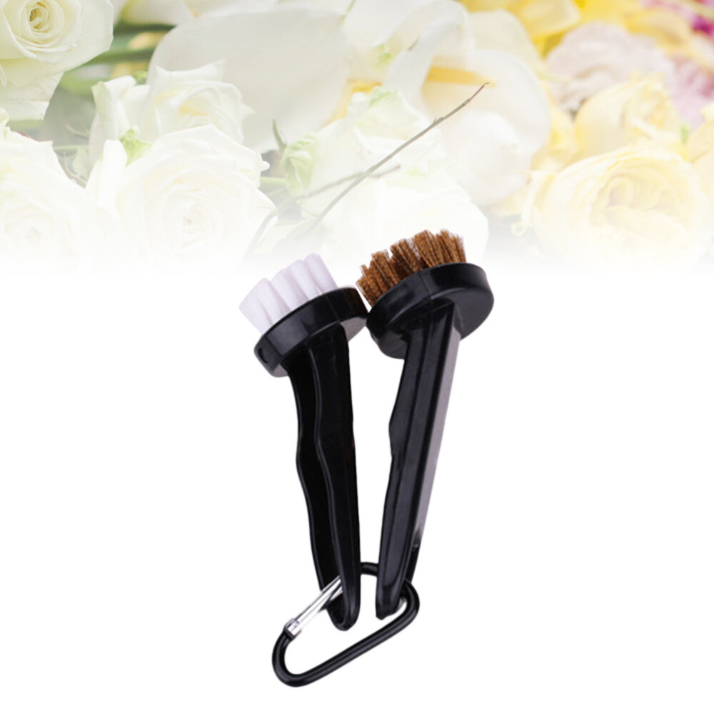 Golf Club Brush with Round Head for Cleaning Sports Exercise Outdoor Use  