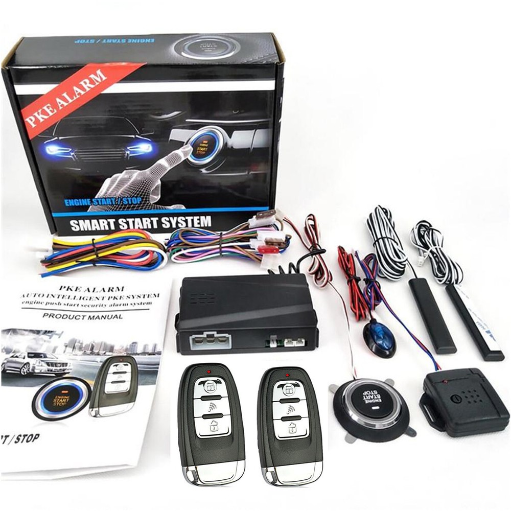 Keyless Entry Remote Start Alarm Security System for Cars