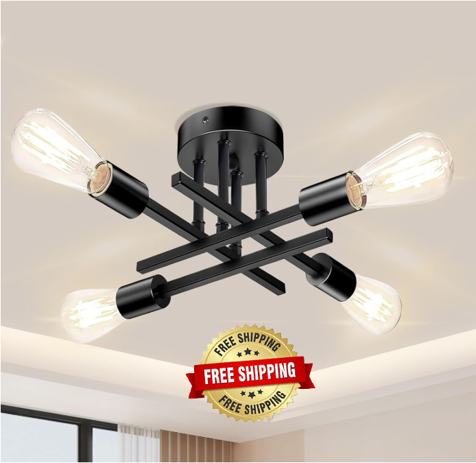 Lamparas de techo led modernas interior para cocina sala dormitorio baño Nuevo