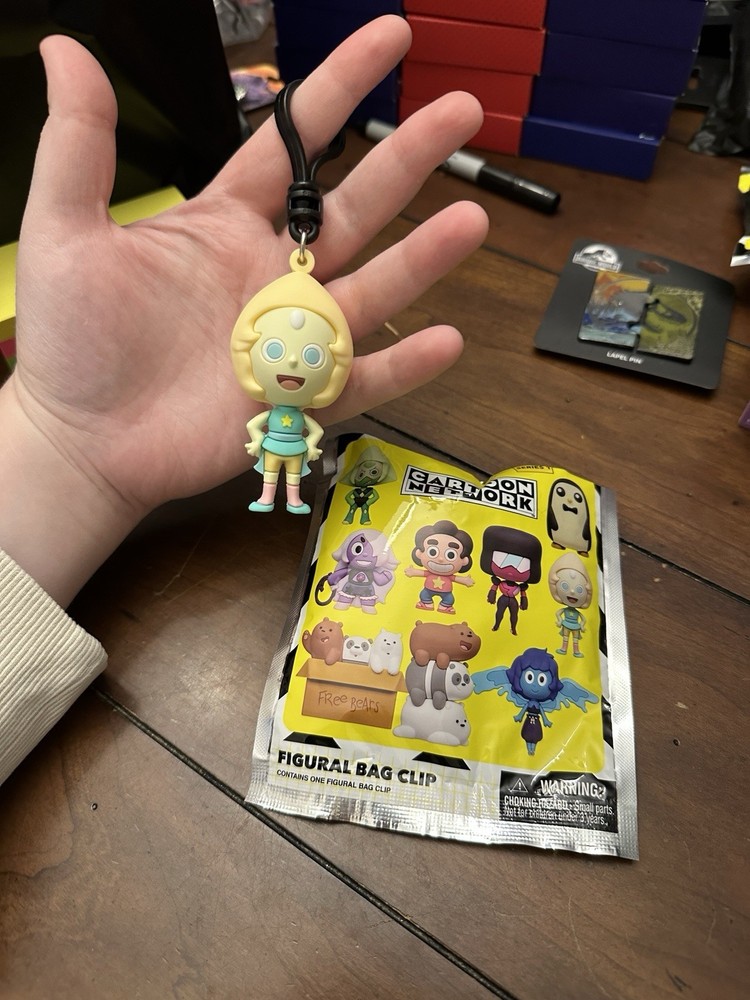 Collectibles: Pearl Keychain - Steven Universe - Cartoon Network - OPEN - New