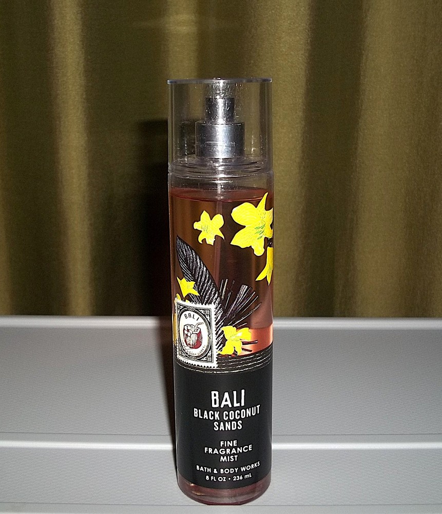 Bath & Body Works BALI BLACK COCONUT SANDS Fine Fragrance Mist Body Spray 8oz