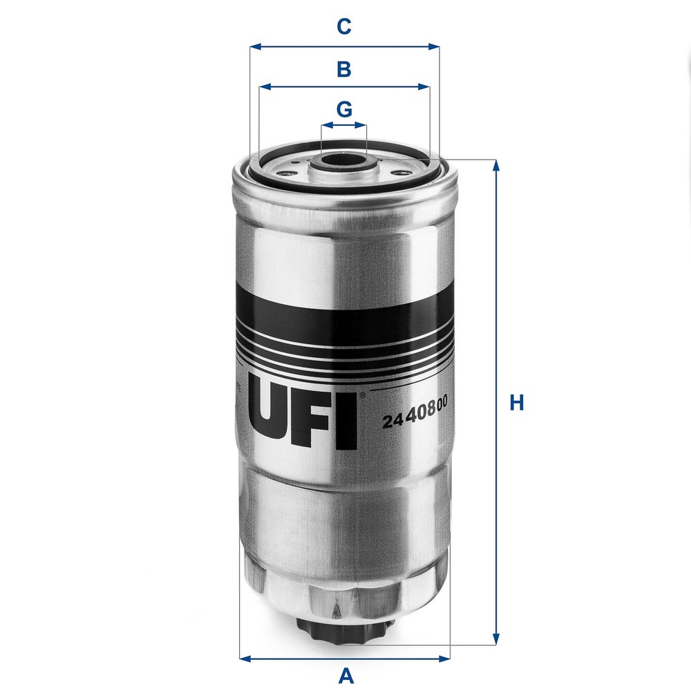 Fuel filter for BRAVO I, TIDE, MULTIPLE, POINT; LANCIA KAPPA, LYBRA