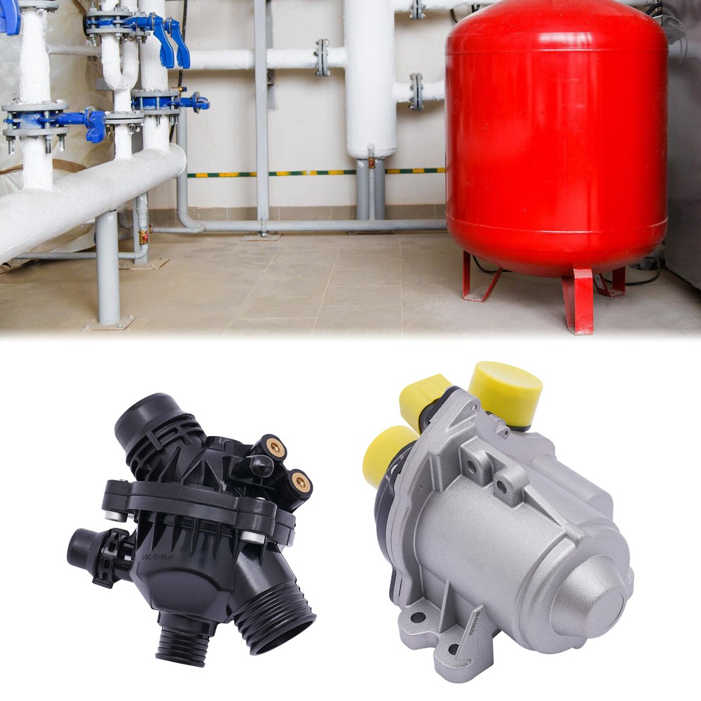 BMW Water Pump with Thermostat & Bolt Kit for 128i 325i 328i 528i 530i X3 Z4 1151758692