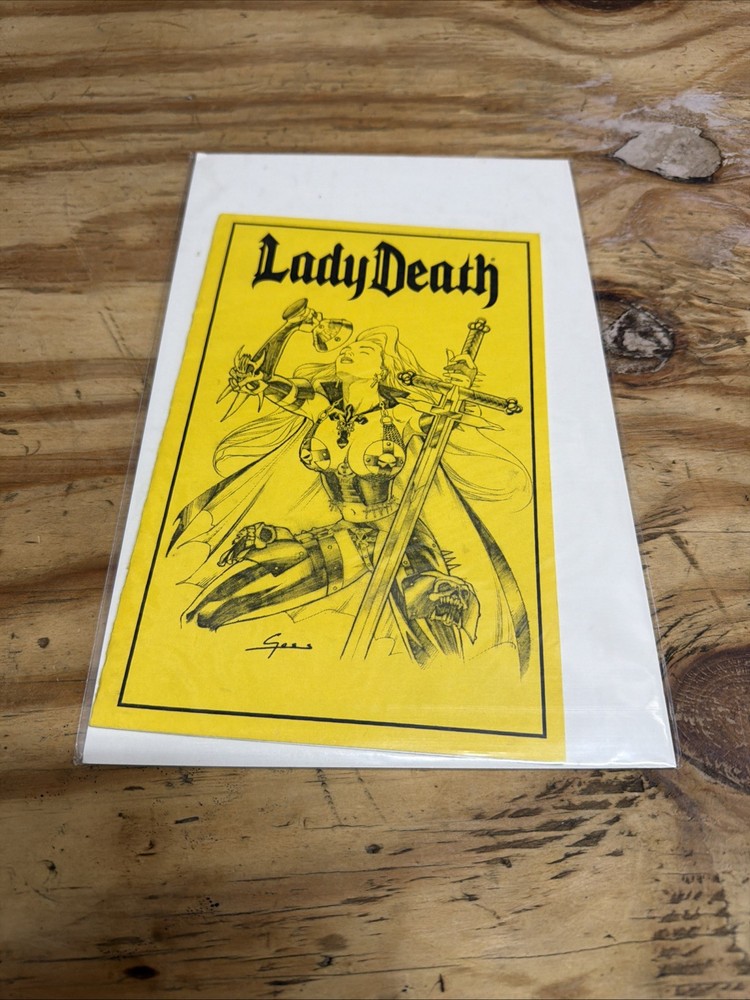 Lady Death Re-Imagined Ashcan #1 (2002) - Grade Nm - Premium Variant Chaos!