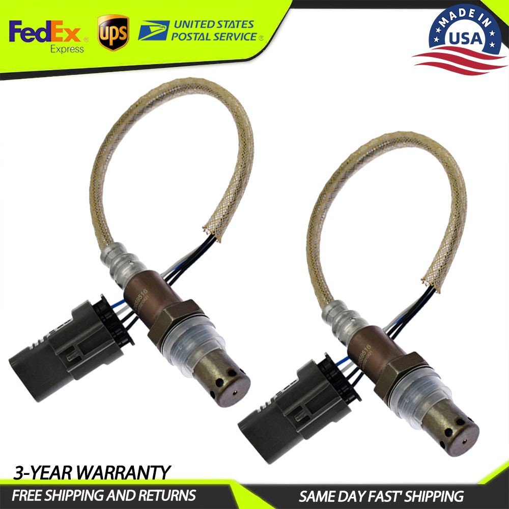 2X Downstream Oxygen Sensor 12659516 for Chevrolet Silverado 1500 4.3L 5.3L 6.2L