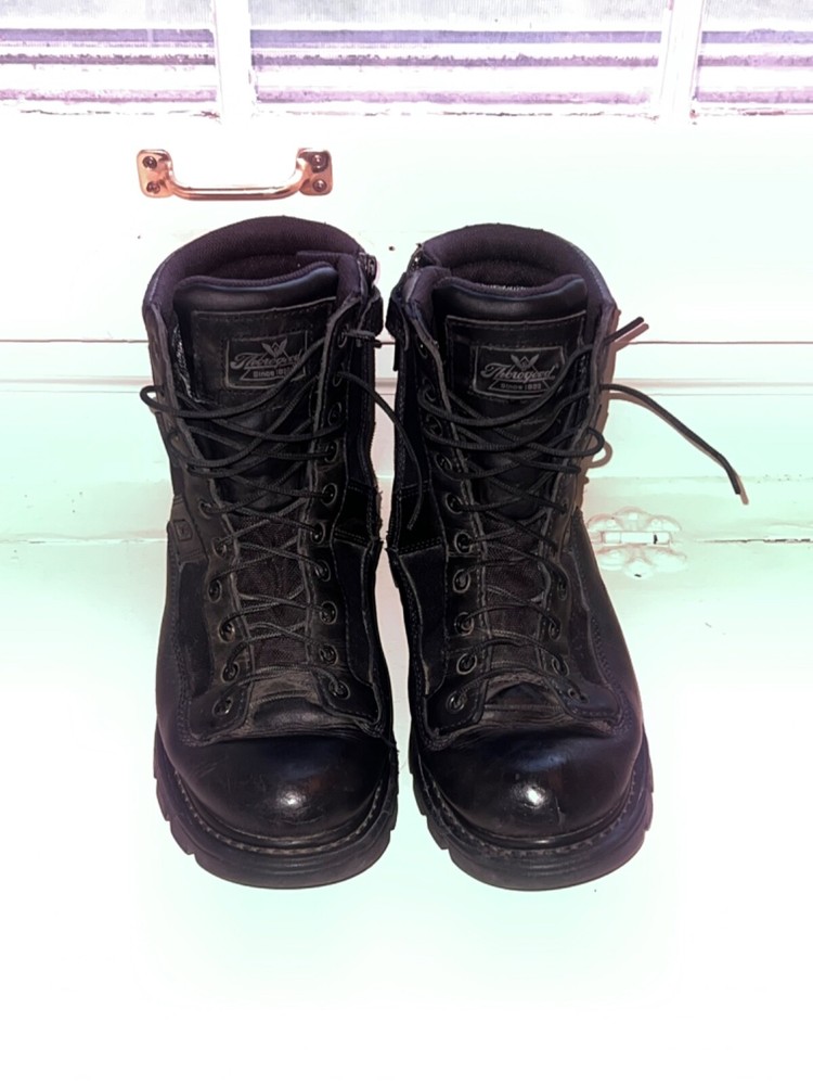Thorogood Men's 8 Inch Tactical Police Boots Size 9 Black GEN-Flex2 834-7991