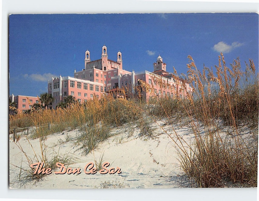 Postcard Don CeSar Resort St. Petersburg Beach Florida USA
