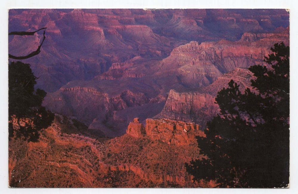 1960s? Chrome - CLOSEOUT - Sunset, Grand Canyon National Park - Arizona