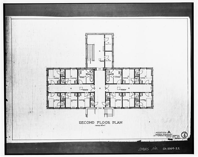 Letterman General Hospital,Presidio of San Francisco,California,CA,HABS,21
