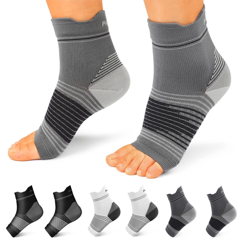 Plantar Fasciitis Socks 6-Pack for Men & Women – Compression Foot Sleeves for Pain Relief & Support