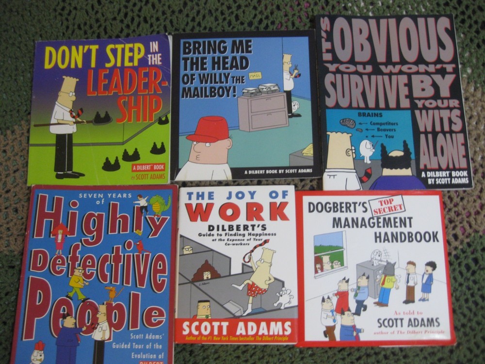 Dilbert Book Collection 6 book lot