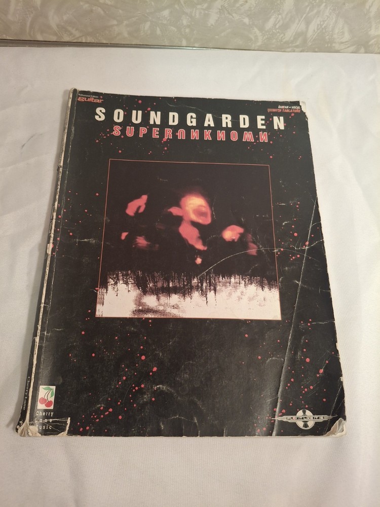 Soundgarden Superunknown Guitar Tab Tablature Vocal Song Book 1994 VERY RARE!