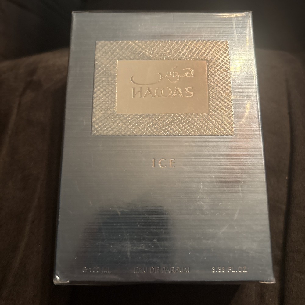 Ice For Him by Hawas Rasasi for Men Eau De Parfum 3.4 fl oz./100ml Long-lasting