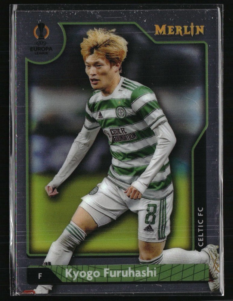 Kyogo Furuhasi #2021 Merlin UEFA Champions League #66  Soccer Card