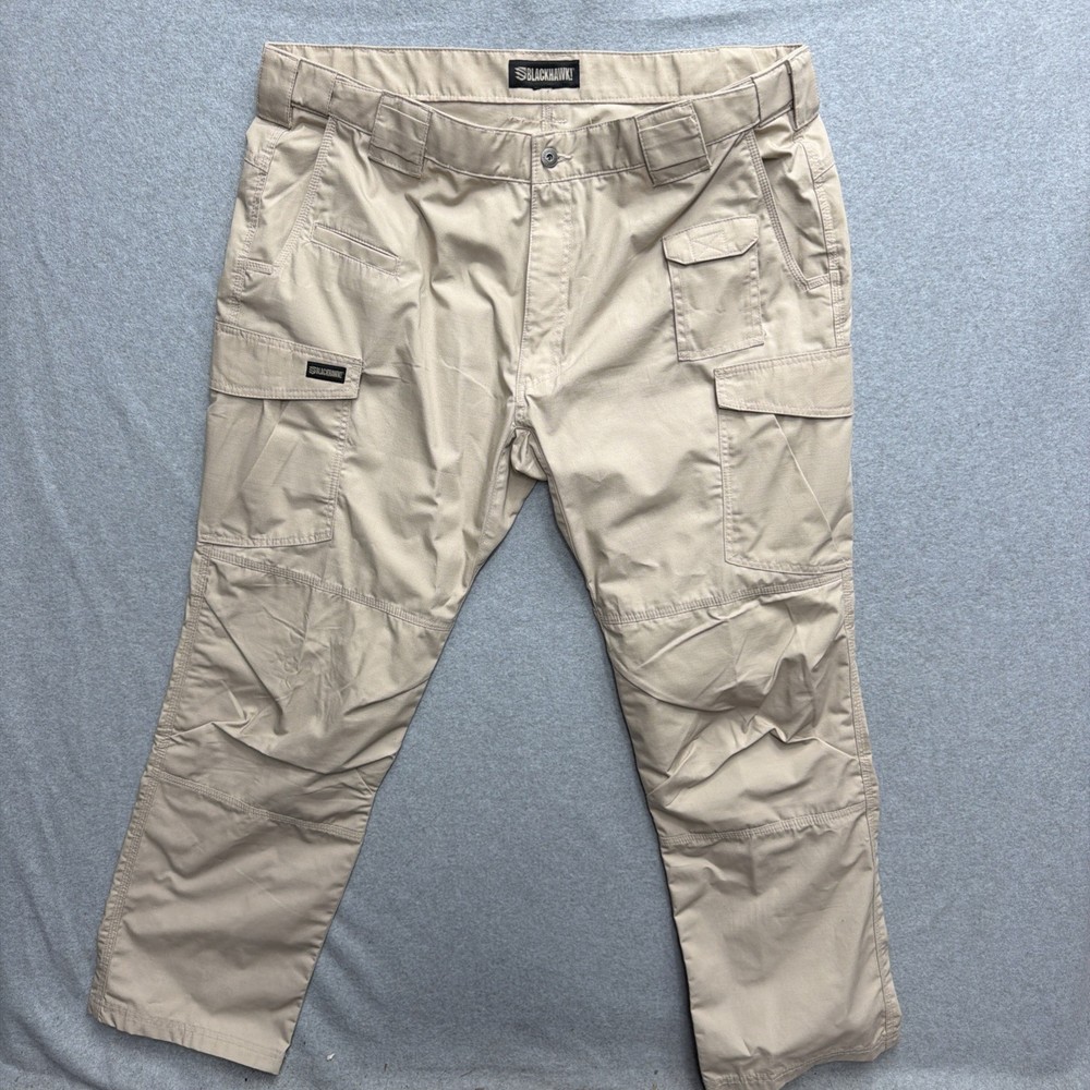 Blackhawk Warrior Wear Tactical Mens Cargo Pants khaki 40x32