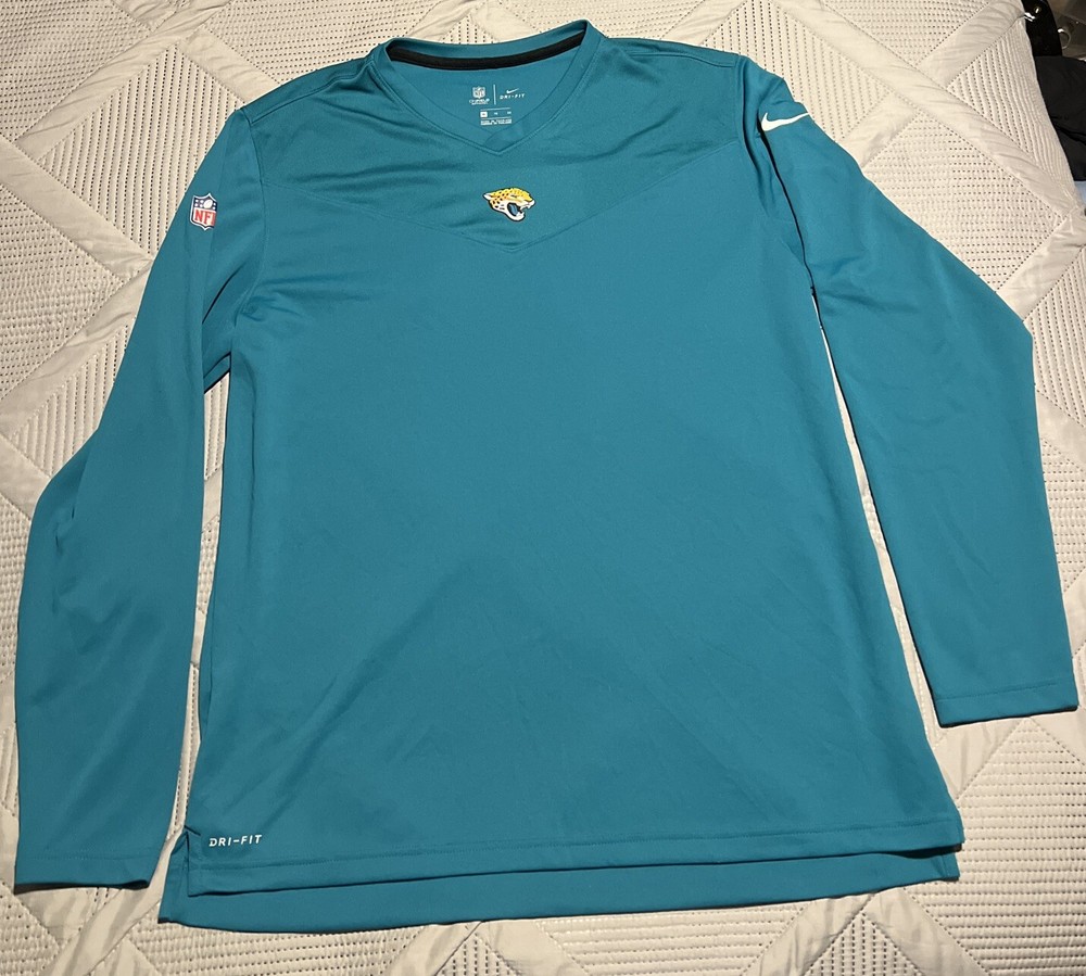Jacksonville Jaguars Nike NFL On Field Dri-Fit Long Sleeve Shirt Men's XL
