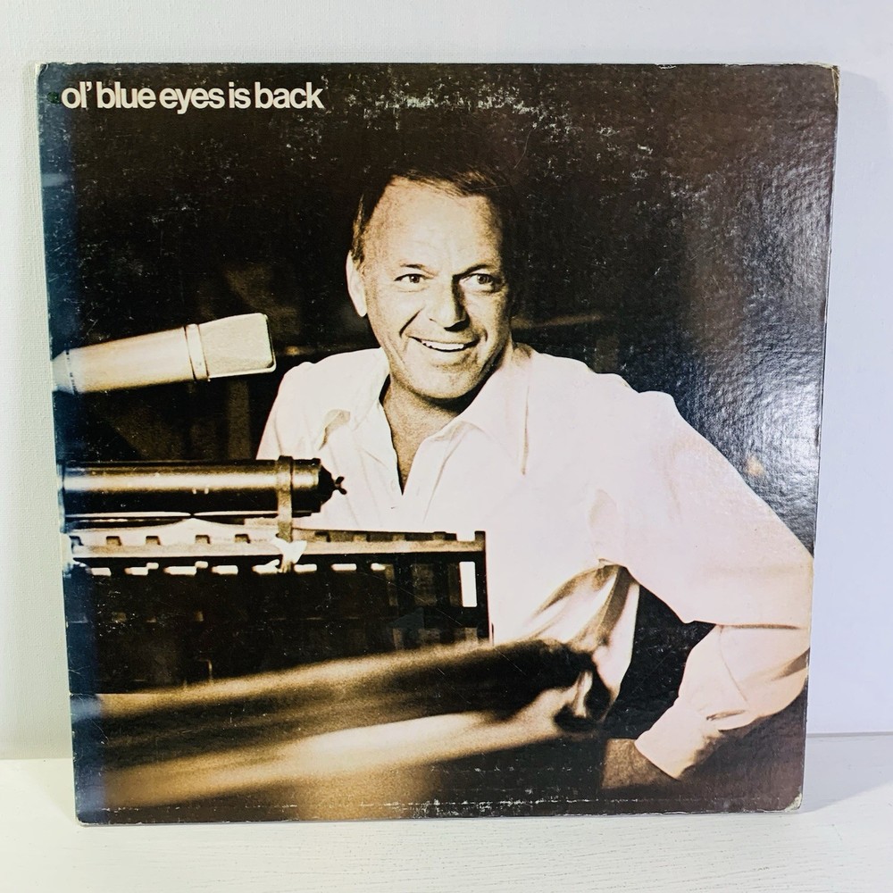 Frank Sinatra Ol' Blue Eyes Is Back Gatefold Vinyl Lp Vg+ Reprise 1973
